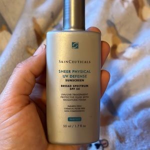 Skinceuticals sheer physical UV defense sunscreen